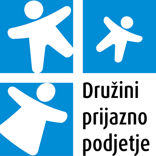 Družini prijazno podjetje - znak